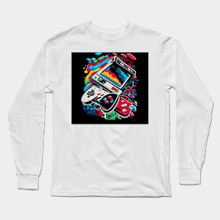 Retro Gamer Long Sleeve T-Shirt